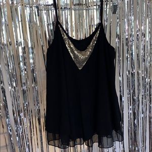 Sequin Tank Top